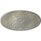 Ekena Millwork Madrid Ceiling Medallion, Hand-Painted Flash Gold, 24 3/4"W x 12 1/2"H x 1 3/4"P CM24X12MAFLS - alternate 1